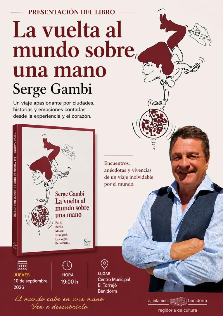 PRESENTACION DEL LIBRO "LA VUELTA AL MUNDO SOBRE UNA MANO"